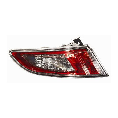 FANALE POSTERIORE SINISTRO BIANCOROSSO 5 PORTE SENZA PORTALAMPADA ESTERNO HONDA CIVIC HB-LB FNFK 20062012