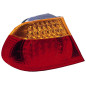 FANALE POSTERIORE DESTRO ARANCIOROSSO CON PORTALAMPADA LED BMW SERIES 3 COUPECABRIO E46 20032006