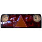 FANALE POSTERIORE DESTRO CON PORTALAMPADA NEW DESIGN SENZA LUCE TARGA