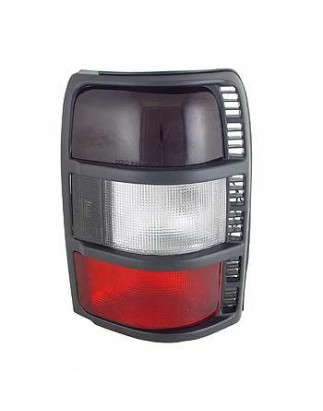 FANALE POSTERIORE SINISTRO CON PORTALAMPADA CORNICE NERA MITSUBISHI PAJERO V3WV2WW4W 19921995