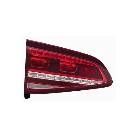 FANALE POSTERIORE DESTRO BIANCOROSSO LED CON PORTALAMPADA LED INTERNO VOLKSWAGEN GOLF VII 5G1 20132016
