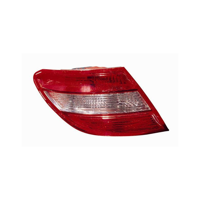 FANALE POSTERIORE DESTRO BIANCOROSSO SENZA PORTALAMPADA MERCEDES-BENZ C CLASS W204 20072011