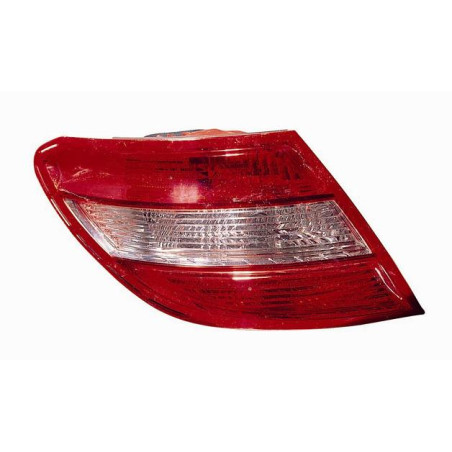 FANALE POSTERIORE DESTRO BIANCOROSSO SENZA PORTALAMPADA MERCEDES-BENZ C CLASS W204 20072011
