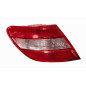 FANALE POSTERIORE DESTRO BIANCOROSSO SENZA PORTALAMPADA MERCEDES-BENZ C CLASS W204 20072011
