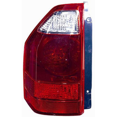 FANALE POSTERIORE DESTRO BIANCOROSSO 5 PORTE SENZA PORTALAMPADA MITSUBISHI PAJERO V6WV7W 20012007