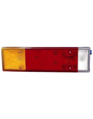 FANALE POSTERIORE SINISTRO CON PORTALAMPADA MODELLO CON ATTACCO LATERALE 7 FUNZIONI CON CATADIOTTRO CON LUCE TARGA RENAULT PREM