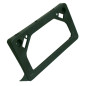 PORTATARGA ANTERIORE TOYOTA PRIUS W3 20092012