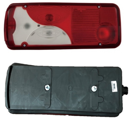 FANALE POSTERIORE DESTRO CON PORTALAMPADA MODELLO CON ATTACCO LATERALE MERCEDES-BENZ SPRINTER W907 2018, MERCEDES-BENZ SPRINTER