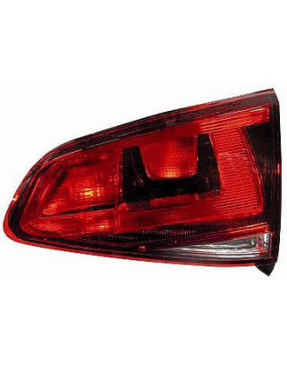 FANALE POSTERIORE DESTRO BIANCOROSSO SENZA PORTALAMPADA INTERNO FONDO SCURO VOLKSWAGEN GOLF VII 5G1 20132016