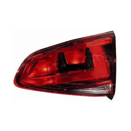FANALE POSTERIORE DESTRO BIANCOROSSO SENZA PORTALAMPADA INTERNO FONDO SCURO VOLKSWAGEN GOLF VII 5G1 20132016