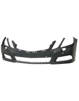 PARAURTI ANTERIORE CON PRIMER CON FORI SENSORI 6 CON LAVAFARI MERCEDES-BENZ E CLASS W212 20092013 VERS CLASSIC