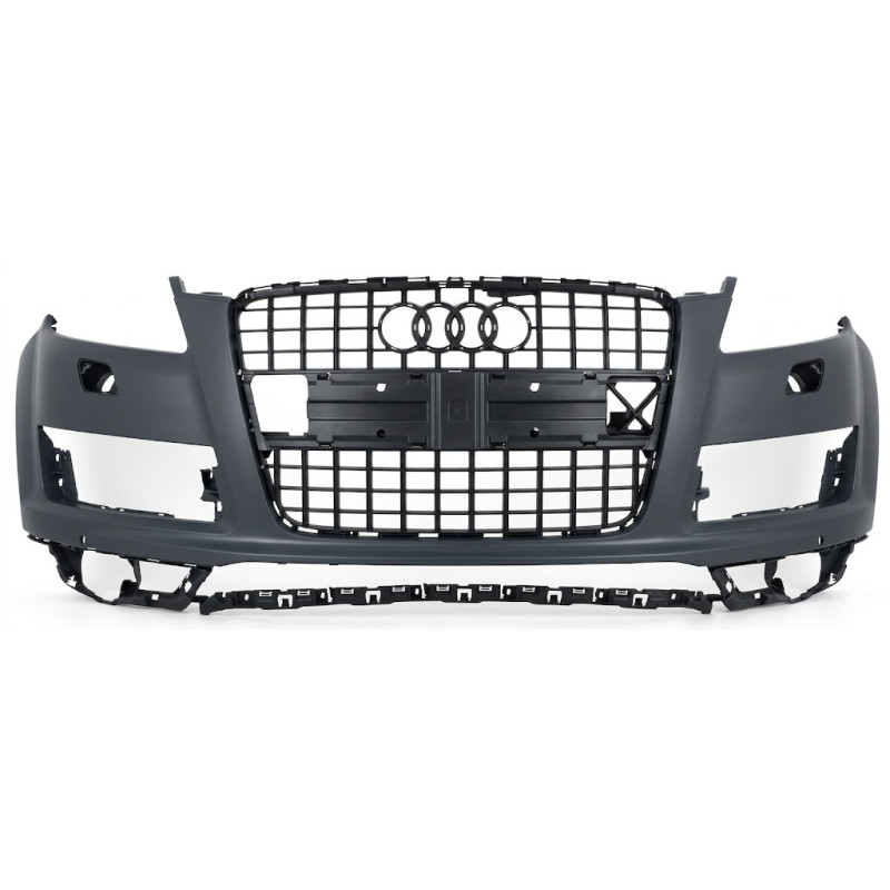 PARAURTI ANTERIORE CON PRIMER CON FORI SENSORI CON LAVAFARI AUDI Q7 4LB 20092015