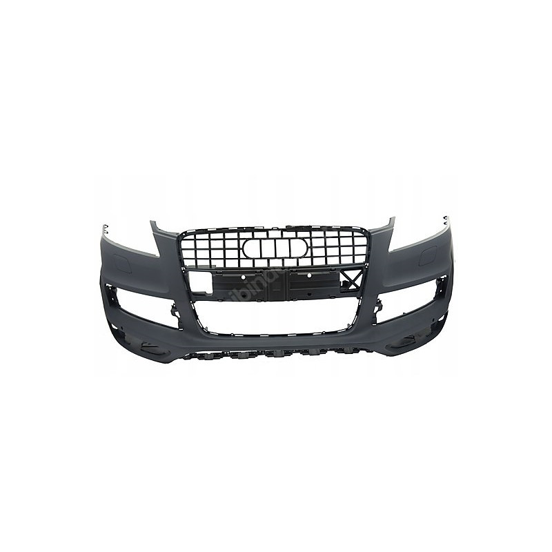 PARAURTI ANTERIORE CON PRIMER CON FORI SENSORI CON LAVAFARI AUDI Q7 4LB 20092015 VERS S-LINE