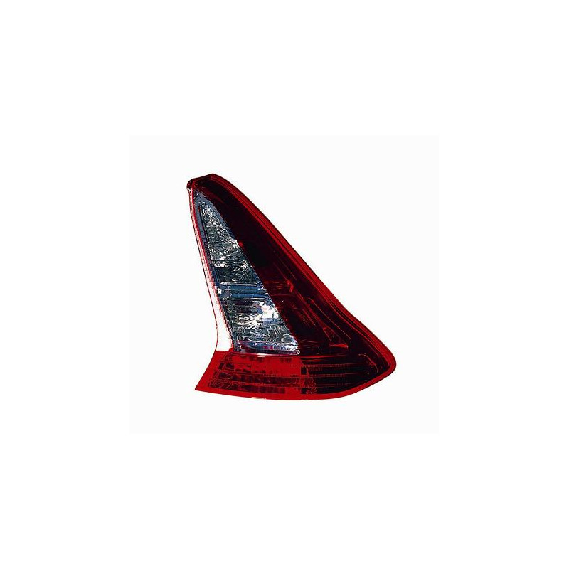 FANALE POSTERIORE SINISTRO BIANCOROSSO 3 PORTE SENZA PORTALAMPADA CITROEN C4 LCLA 20042011 VERS 2008