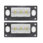 FANALE TARGA DESTROSINISTRO LED SET 2PZ AUDI A3 8L1 19962003, AUDI A4 8E28E5 20002004