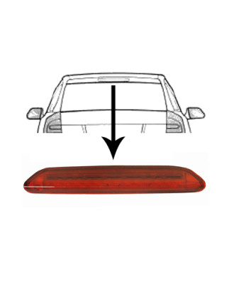 FANALE TERZO STOP SKODA OCTAVIA 5 1Z31Z5 20042008, SKODA OCTAVIA 5 3U4 20082013