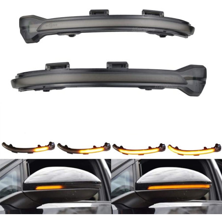 FANALE RETROVISORE DESTRO A LED DINAMICO VOLKSWAGEN GOLF VII 5G1 20132016, VOLKSWAGEN GOLF VII BQ 20162019, VOLKSWAGEN TOURAN 5