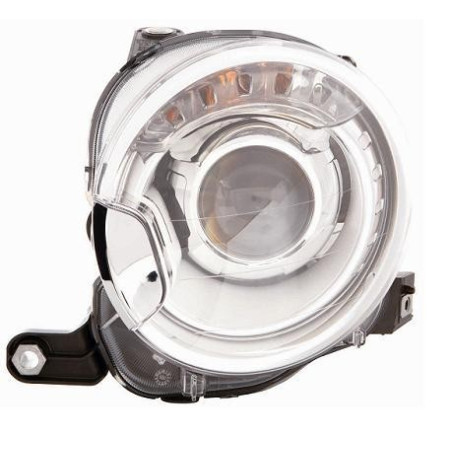 KIT PROIETTORI SUPERIORE DESIGN 2010 CON LENTICOLARE FIAT 500 312 20072015