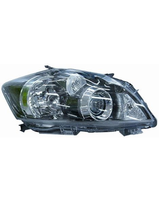 PROIETTORE DESTRO H11,HB3 MODELLO VALEO CON PARABOLA NERA CON PREDISPOSIZIONE REGOLAZIONE ELETTRICA TOYOTA AURIS E15 20102012
