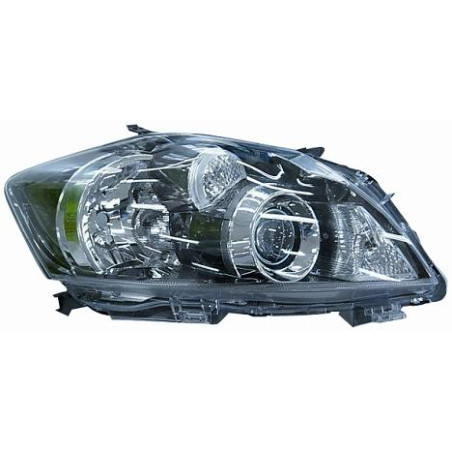 PROIETTORE DESTRO H11,HB3 MODELLO VALEO CON PARABOLA NERA CON PREDISPOSIZIONE REGOLAZIONE ELETTRICA TOYOTA AURIS E15 20102012