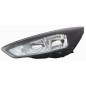 PROIETTORE SINISTRO H7,H15 CON PARABOLA NERA CON MOTORE CON LUCE DIURNA FORD FOCUS DH 20142018