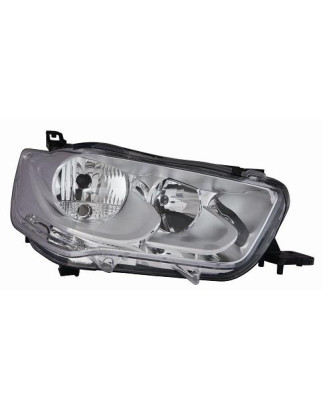 PROIETTORE DESTRO H7,H1,W21 CON PARABOLA CROMATA CON LUCE DIURNA CON PREDISPOSIZIONE REGOLAZIONE ELETTRICA CITROEN C-ELYSEE DD 