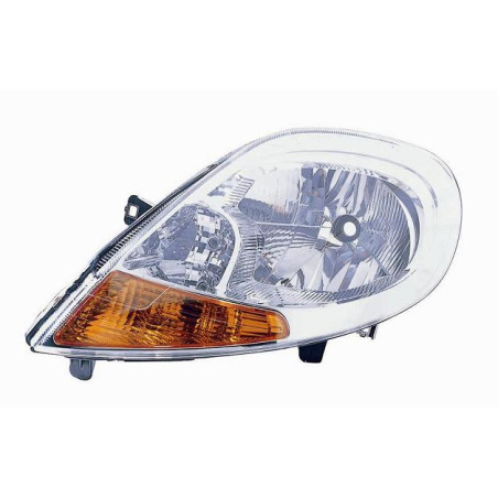 PROIETTORE SINISTRO H4 CON INDICATORE DI DIREZIONE ARANCIO CON PREDISPOSIZIONE REGOLAZIONE ELETTRICA NISSAN PRIMASTAR X83 20062