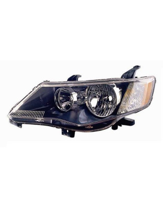 PROIETTORE DESTRO HB3,HB4 CON PARABOLA NERA MITSUBISHI OUTLANDER CWW 20072011