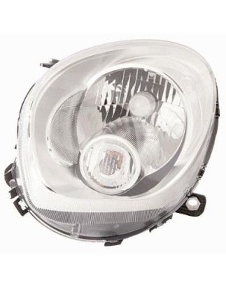 PROIETTORE SINISTRO H4 CON MOTORE CON FANALE BIANCO MINI COUNTRYMAN R60 20112016, MINI PACEMAN R61 20132016