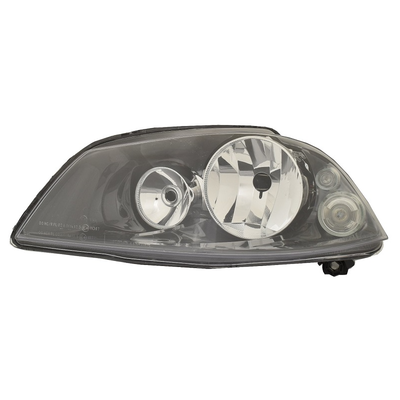 PROIETTORE DESTRO 2 PORTE NERO H7,H3 CON PARABOLA DOPPIA CON PREDISPOSIZIONE REGOLAZIONE ELETTRICA SEAT CORDOBA 6L2 20022008 VE