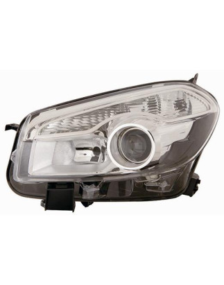PROIETTORE SINISTRO XENON CON PREDISPOSIZIONE REGOLAZIONE ELETTRICA NISSAN QASHQAI J10NJ10 20102013
