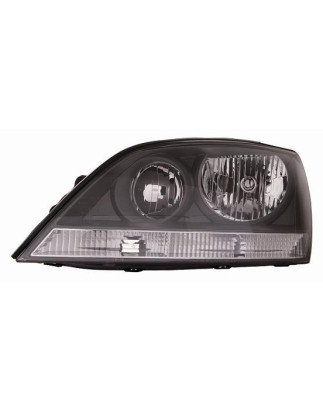 PROIETTORE SINISTRO CON PARABOLA NERA KIA SORENTO JC 20022009