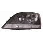 PROIETTORE SINISTRO CON PARABOLA NERA KIA SORENTO JC 20022009