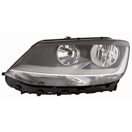 PROIETTORE SINISTRO 2H7 CON PARABOLA NERA CON MOTORE VOLKSWAGEN SHARAN 7N17N2 20102022