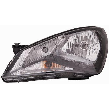 PROIETTORE SINISTRO H4 CON PARABOLA NERA SEAT Mii KF1KE1 2012