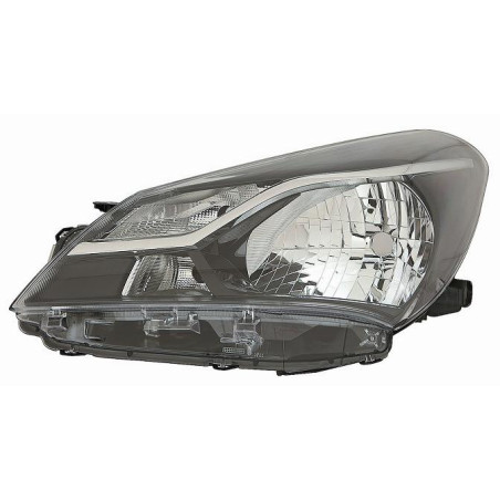 PROIETTORE SINISTRO H4 CON PARABOLA CON PREDISPOSIZIONE REGOLAZIONE ELETTRICA TOYOTA YARIS III P13 20172020