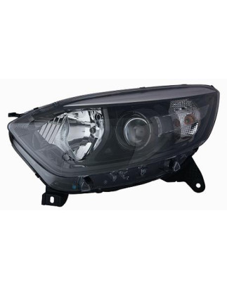 PROIETTORE DESTRO 2H1 CON PARABOLA NERA CON MOTORE RENAULT CAPTUR I J5H5 20132017