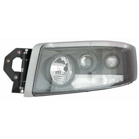 PROIETTORE SINISTRO H7,H15,PY21 PRED PER REG ELETT CON PARABOLA NERA RENAULT TRUCK D WIDE 2013