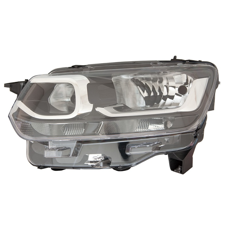 PROIETTORE SUPERIORE SINISTRO H7,H1 CON MOTORE CITROEN BERLINGO EREC 20192024, CITROEN BERLINGO VAN EREC 20192024