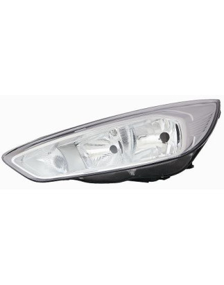 PROIETTORE SINISTRO H7,H15 H15H7 CON PARABOLA CROMATA CON MOTORE FORD FOCUS DH 20142018