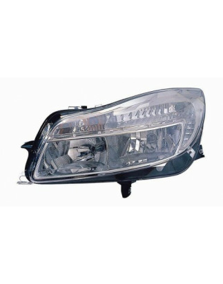 PROIETTORE SINISTRO H7,H1 CON PARABOLA CROMATA CON MOTORE OPEL INSIGNIA G09 20082013