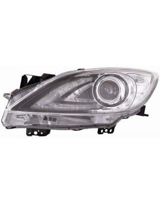 PROIETTORE DESTRO XENON CON PARABOLA NERA MAZDA 3 SDN-HB BLBK 20082013