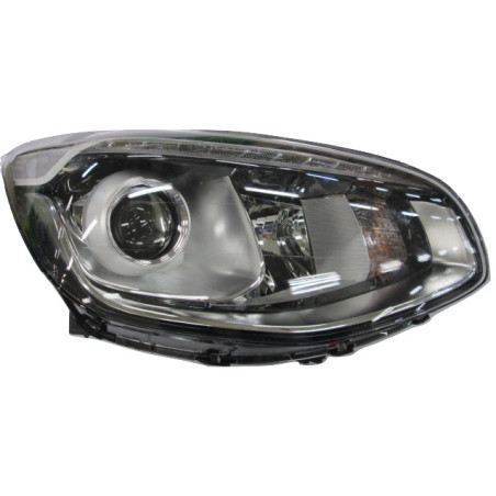 PROIETTORE SINISTRO LED CON PARABOLA CROMATA CON LUCE DIURNA LED CON PREDISPOSIZIONE REGOLAZIONE ELETTRICA KIA SOUL PS 20132016