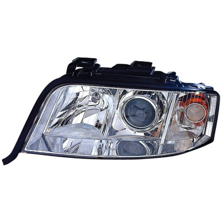 PROIETTORE SINISTRO XENON CON PREDISPOSIZIONE REGOLAZIONE ELETTRICA AUDI A6 4B24B44B54B6 19972004