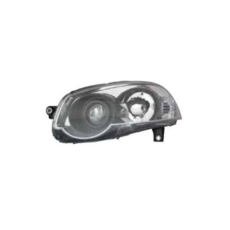 PROIETTORE DESTRO 2H1 REGOLAZIONE MANUALE MODELLO TREKKING 5 PIN CON PARABOLA NERA FIAT STRADA 2012