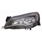 PROIETTORE SINISTRO 2H7 CON PARABOLA NERA CON BORDO CROMATO CON MOTORE CON LUCE DIURNA OPEL ASTRA J 5DSW P10 20132016