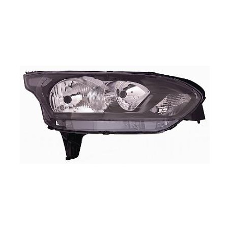 PROIETTORE SINISTRO H7,H15 CON PARABOLA NERA CON MOTORE CON INDICATORE DI DIREZIONE BIANCO FORD TRANSITTOURNEO CONNECT C4A 2013