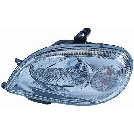 PROIETTORE SINISTRO H4 CON PREDISPOSIZIONE REGOLAZIONE ELETTRICA CITROEN SAXO S0S1 19961999, CITROEN SAXO S0S1 19992004
