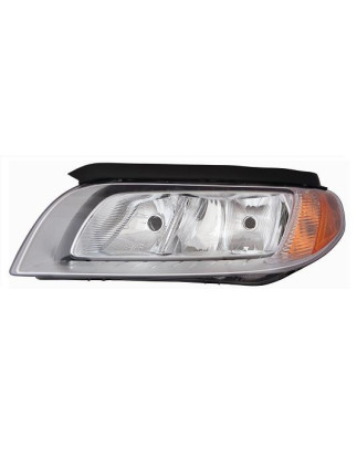 PROIETTORE DESTRO LED CON PARABOLA CROMATA CON MOTORE CON LUCE DIURNA LED VOLVO S80 124 2013, VOLVO V70 135 2013, VOLVO XC70 13