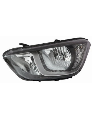 PROIETTORE DESTRO H7,H7,PY21W,W5W CON MOTORE HYUNDAI i20 I BAIA 20122014